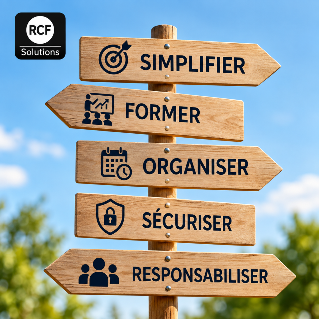 Simplifier, former, organiser, sécuriser et responsabiliser les usages numériques – RCF Solutions